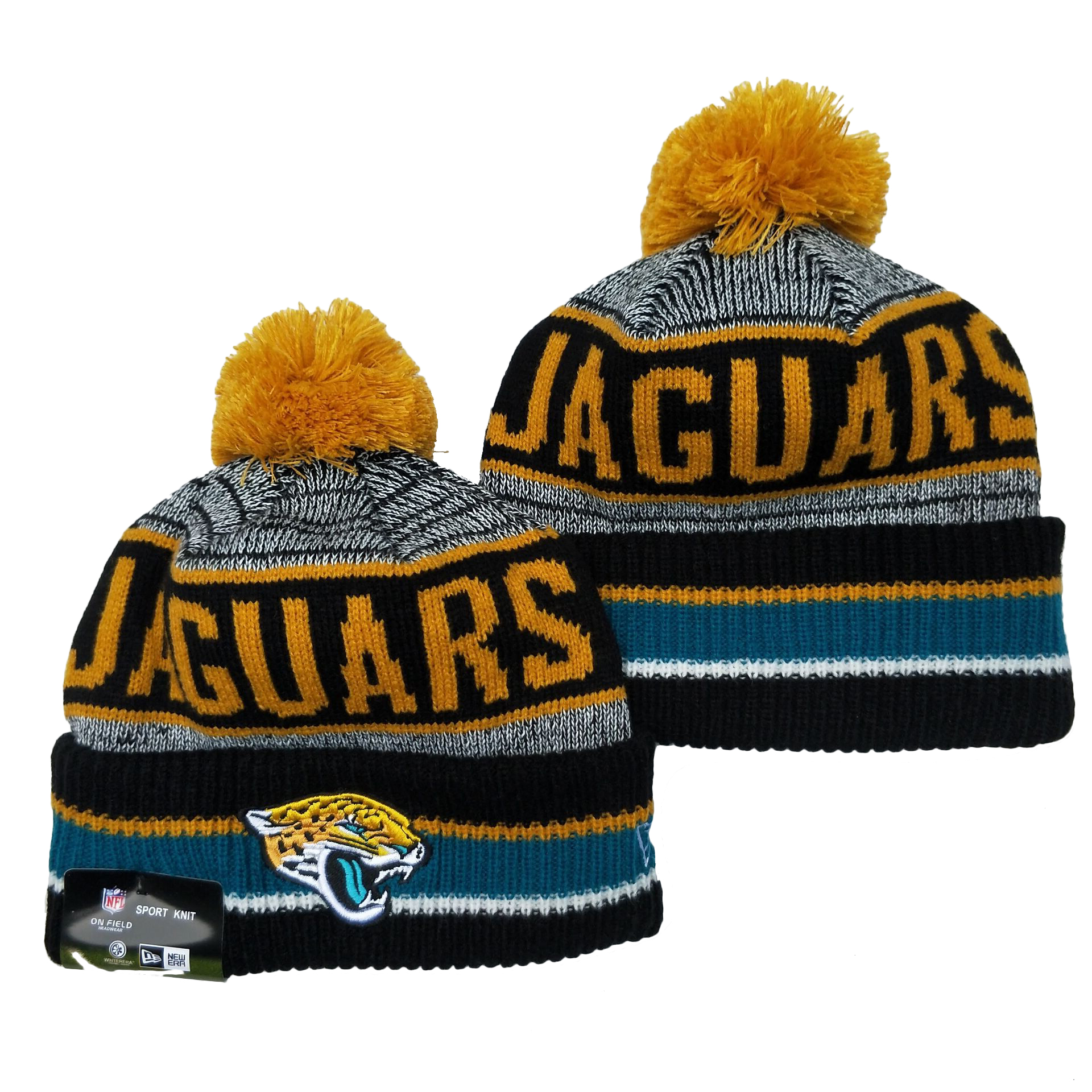 Jacksonville Jaguars Knit Hats 038